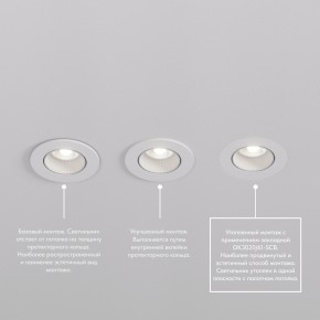 DK3061-WBR Встраиваемый светильник, IP 20, 10 Вт, GU5.3, LED, белый/бронзовый, пластик в Ханты-Мансийске - hanty-mansiysk.mebel24.online | фото 4