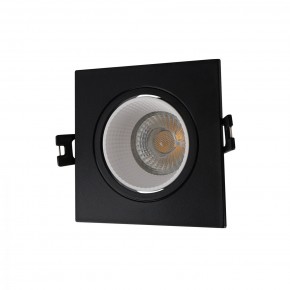 DK3071-BK+WH Встраиваемый светильник, IP 20, 10 Вт, GU5.3, LED, черный/белый, пластик в Ханты-Мансийске - hanty-mansiysk.mebel24.online | фото