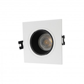 DK3071-WH+BK Встраиваемый светильник, IP 20, 10 Вт, GU5.3, LED, белый/черный, пластик в Ханты-Мансийске - hanty-mansiysk.mebel24.online | фото