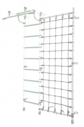 Дополнительная стойка к пристенному ДСК Pastel с сеткой для лазания, цв. белый в Ханты-Мансийске - hanty-mansiysk.mebel24.online | фото