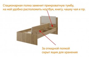 Дуглас (подростковая) М14 Кровать в Ханты-Мансийске - hanty-mansiysk.mebel24.online | фото 6