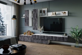 ФРИДА Гостиная (Белый/Обсидиан) в Ханты-Мансийске - hanty-mansiysk.mebel24.online | фото