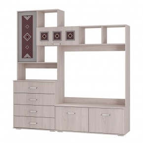 Гостиная Белла (модульная) ясень белый в Ханты-Мансийске - hanty-mansiysk.mebel24.online | фото 2