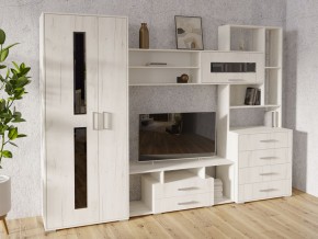 Гостиная ЕВРОПА-1 (дуб крафт белый) в Ханты-Мансийске - hanty-mansiysk.mebel24.online | фото 1