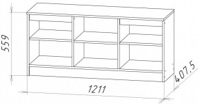 НИЦЦА Гостиная (модульная) в Ханты-Мансийске - hanty-mansiysk.mebel24.online | фото 3