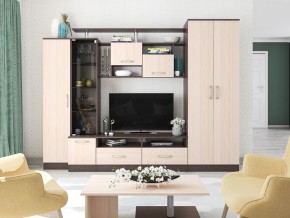 Гостиная Оскар-5 венге/дуб молочный в Ханты-Мансийске - hanty-mansiysk.mebel24.online | фото 1