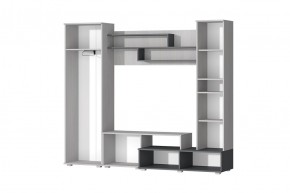 Гостиная Юна (Анкор светлый/Графит) в Ханты-Мансийске - hanty-mansiysk.mebel24.online | фото 2