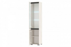 ГРЕТТА Пенал-витрина 1В1С (дуб крафт) в Ханты-Мансийске - hanty-mansiysk.mebel24.online | фото 2