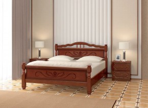 КАРИНА-5 Кровать из массива 1600 (Орех) в Ханты-Мансийске - hanty-mansiysk.mebel24.online | фото