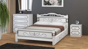 КАРИНА-5 Кровать из массива 900 с 2-мя ящиками в Ханты-Мансийске - hanty-mansiysk.mebel24.online | фото 1