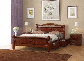 КАРИНА-5 Кровать из массива 900 с 2-мя ящиками в Ханты-Мансийске - hanty-mansiysk.mebel24.online | фото 3