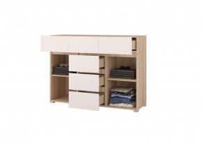 Комод 1200 АНТАЛИЯ (Сонома/Графит софт) в Ханты-Мансийске - hanty-mansiysk.mebel24.online | фото 2