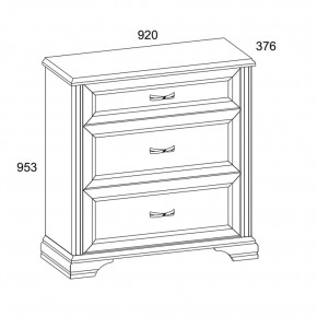 Комод 3S, MONAKO, цвет Сосна винтаж/дуб анкона в Ханты-Мансийске - hanty-mansiysk.mebel24.online | фото 2