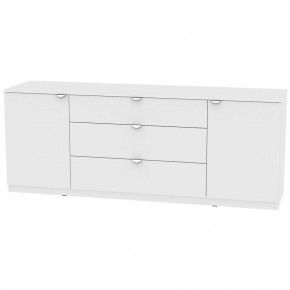 Комод K-70x180x45-1-TR (Белый) Калисто в Ханты-Мансийске - hanty-mansiysk.mebel24.online | фото
