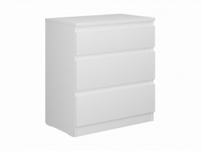 Комод КАСТОР с тремя ящиками, цвет белый в Ханты-Мансийске - hanty-mansiysk.mebel24.online | фото