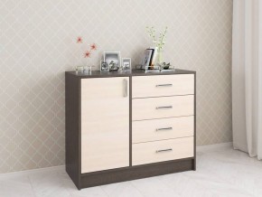Комод Катрин-6 венге/дуб молочный в Ханты-Мансийске - hanty-mansiysk.mebel24.online | фото