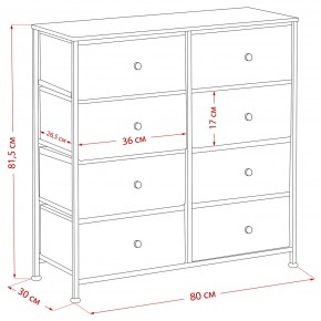 Комод Leset Линкс 8 ящиков (МДФ) в Ханты-Мансийске - hanty-mansiysk.mebel24.online | фото 12