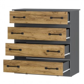 Комод Лофт (графит/крафт) в Ханты-Мансийске - hanty-mansiysk.mebel24.online | фото 2