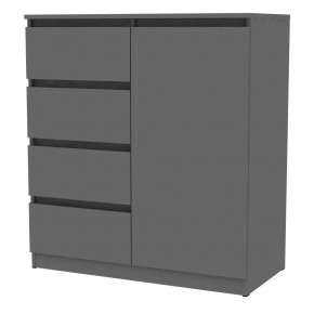 Комод Мальта K114 (Графит) в Ханты-Мансийске - hanty-mansiysk.mebel24.online | фото
