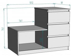Комод Мальта K207 в Ханты-Мансийске - hanty-mansiysk.mebel24.online | фото 2