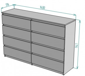 Комод Malta light K146 в Ханты-Мансийске - hanty-mansiysk.mebel24.online | фото 2