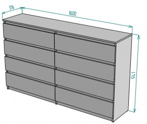 Комод Malta light K147 в Ханты-Мансийске - hanty-mansiysk.mebel24.online | фото 2