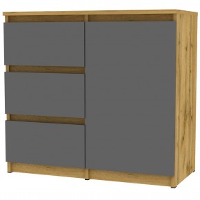 Комод Malta light K186 (ДВ-Графит) в Ханты-Мансийске - hanty-mansiysk.mebel24.online | фото