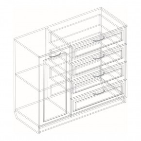 Комод "СА-04" Александрия в Ханты-Мансийске - hanty-mansiysk.mebel24.online | фото 3