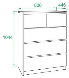 Комод Т-5р в Ханты-Мансийске - hanty-mansiysk.mebel24.online | фото 4