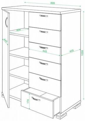 Комод ТБ-6МН ВК в Ханты-Мансийске - hanty-mansiysk.mebel24.online | фото 7