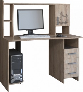 Компьютерный стол КЛ №6.4 (дуб баррик) в Ханты-Мансийске - hanty-mansiysk.mebel24.online | фото