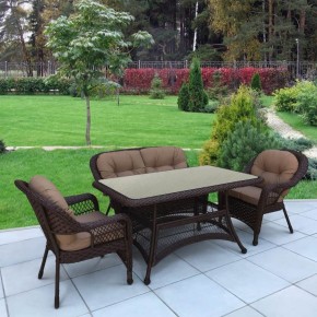 Комплект плетеной мебели T130/LV-520BB-Brown_Beige в Ханты-Мансийске - hanty-mansiysk.mebel24.online | фото 2