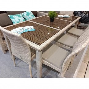 Комплект плетеной мебели T365/Y380C-W85 Latte (8+1) + подушки в Ханты-Мансийске - hanty-mansiysk.mebel24.online | фото 2