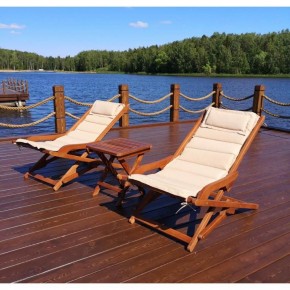 Комплект с креслами и столиком AFM-709A-T133 Beige (2+1) в Ханты-Мансийске - hanty-mansiysk.mebel24.online | фото 1