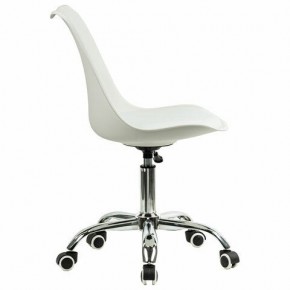 Кресло стул BRABIX "Eames MG-310 CH", хром, пластик белый, экокожа белая, 532923 в Ханты-Мансийске - hanty-mansiysk.mebel24.online | фото 3