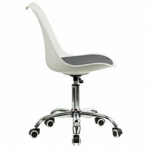 Кресло стул BRABIX "Eames MG-310 CH", хром, пластик белый, ткань серая, 532924 в Ханты-Мансийске - hanty-mansiysk.mebel24.online | фото 3