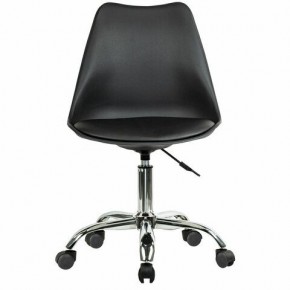 Кресло стул BRABIX "Eames MG-310 CH", хром, пластик черный, экокожа черная, 532925 в Ханты-Мансийске - hanty-mansiysk.mebel24.online | фото 1