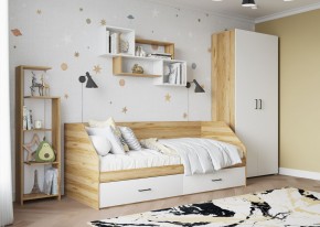 Кровать 800/2 ящика Лайт с настилом ЛДСП в Ханты-Мансийске - hanty-mansiysk.mebel24.online | фото 3