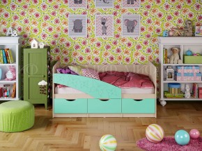 Кровать Бабочки (Бирюза матовая) 1800 в Ханты-Мансийске - hanty-mansiysk.mebel24.online | фото