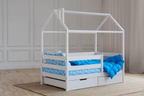 Кровать-домик 80*160 Белый в Ханты-Мансийске - hanty-mansiysk.mebel24.online | фото 4