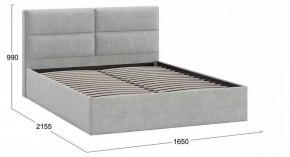 Кровать двуспальная Глосс в Ханты-Мансийске - hanty-mansiysk.mebel24.online | фото 3