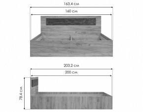 Кровать двуспальная Taika в Ханты-Мансийске - hanty-mansiysk.mebel24.online | фото 5