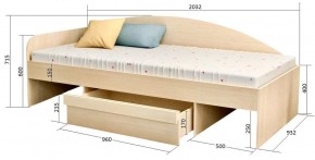 Кровать Изгиб в Ханты-Мансийске - hanty-mansiysk.mebel24.online | фото 2