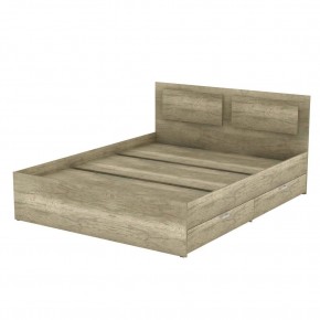 Кровать Ольга L45 (1200) 2 ящика (ДКМ) в Ханты-Мансийске - hanty-mansiysk.mebel24.online | фото