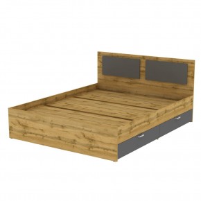 Кровать Ольга L45 (1200) 2 ящика (ДВ-Графит) в Ханты-Мансийске - hanty-mansiysk.mebel24.online | фото