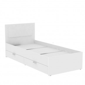 Кровать Ольга L48 (900) 2 ящика (Белый) в Ханты-Мансийске - hanty-mansiysk.mebel24.online | фото