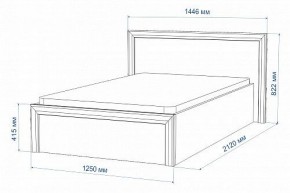 Кровать полутораспальная Нобиле Кр-120 в Ханты-Мансийске - hanty-mansiysk.mebel24.online | фото 3