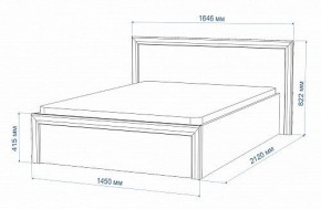 Кровать полутораспальная Нобиле Кр-140 в Ханты-Мансийске - hanty-mansiysk.mebel24.online | фото 3