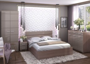 Кровать Вегас 1,4м Шимо темный в Ханты-Мансийске - hanty-mansiysk.mebel24.online | фото 2