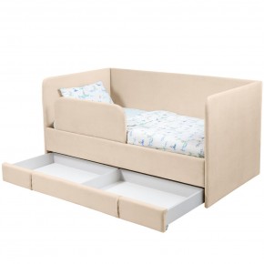 Кровать Юна (бежевый) в Ханты-Мансийске - hanty-mansiysk.mebel24.online | фото 3